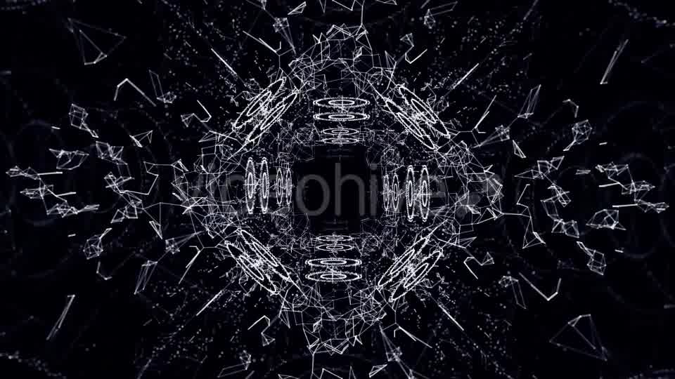 Plexus Abstract Black and White Hi Tech Network Videohive 19948159 Motion Graphics Image 9