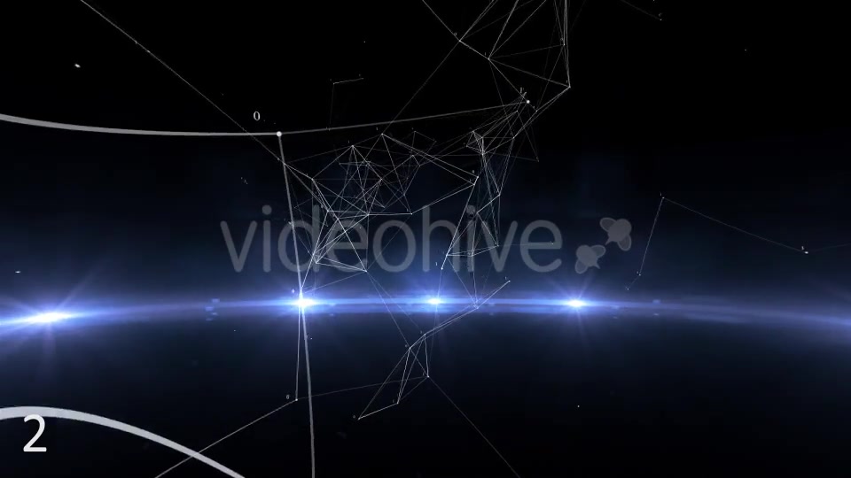 Plexus and Flares 1 Videohive 15230166 Motion Graphics Image 8