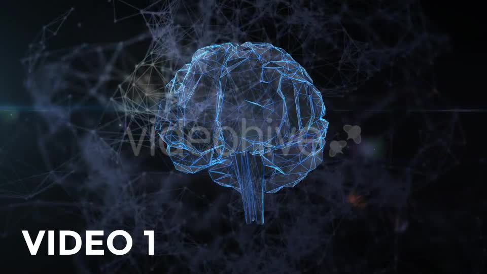 Plexus Brain Rotation #6 Videohive 19217845 Motion Graphics Image 1