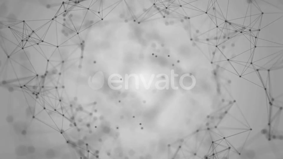 Plexus Bright Space Tunnel Background Videohive 24724081 Motion Graphics Image 2