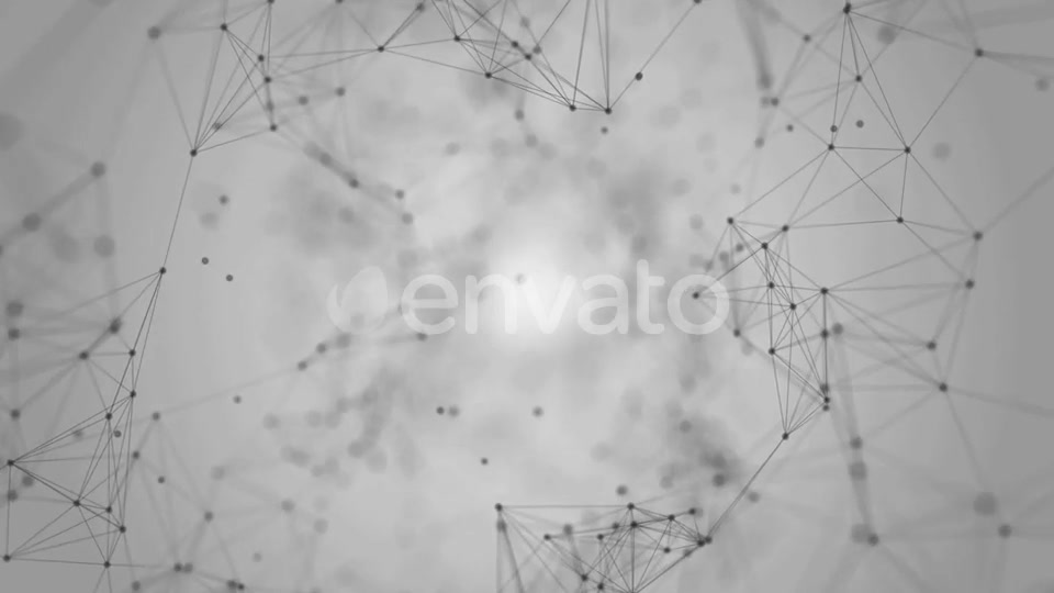 Plexus Bright Space Tunnel Background Videohive 24724081 Motion Graphics Image 7