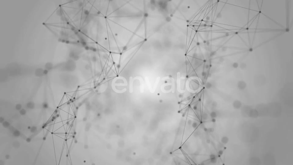 Plexus Bright Space Tunnel Background Videohive 24724081 Motion Graphics Image 8