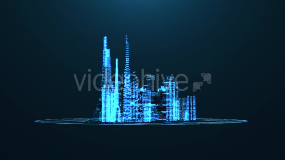 Plexus City #1 Videohive 19515218 Motion Graphics Image 3