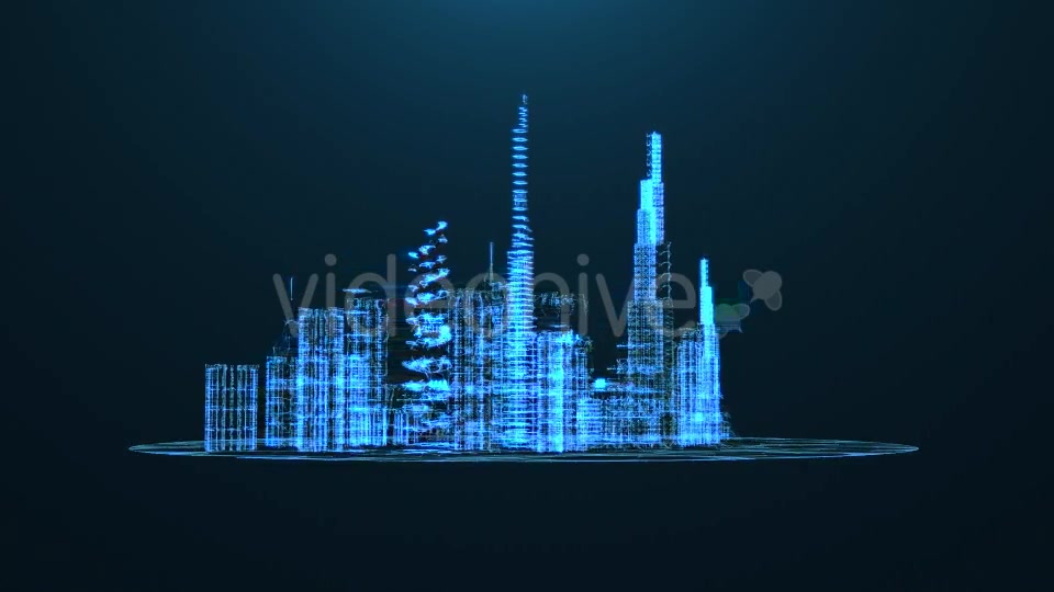 Plexus City #1 Videohive 19515218 Motion Graphics Image 7