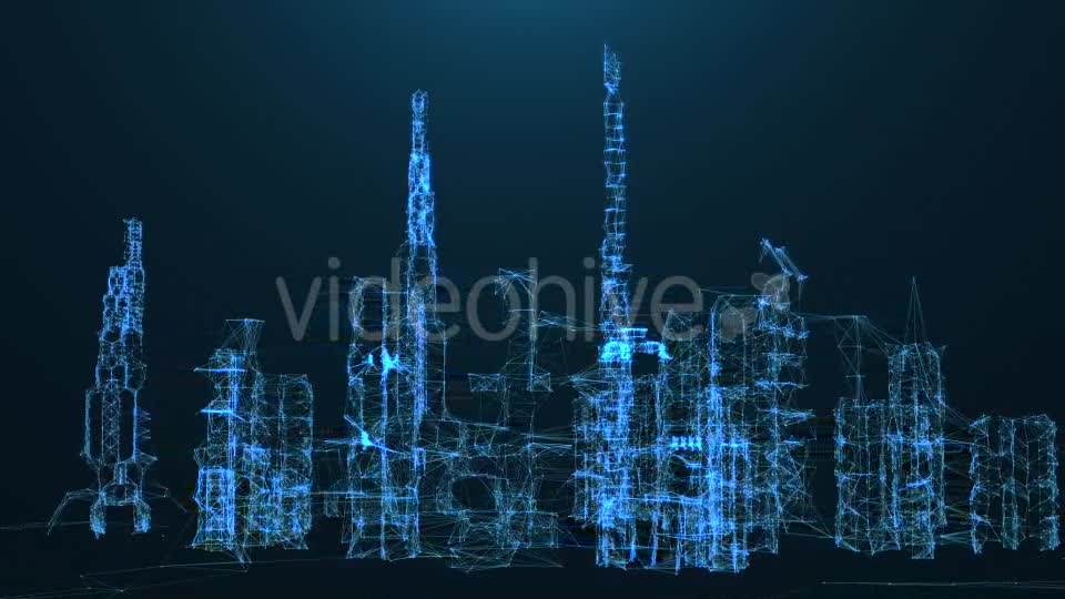 Plexus City #2 Videohive 19515242 Motion Graphics Image 1
