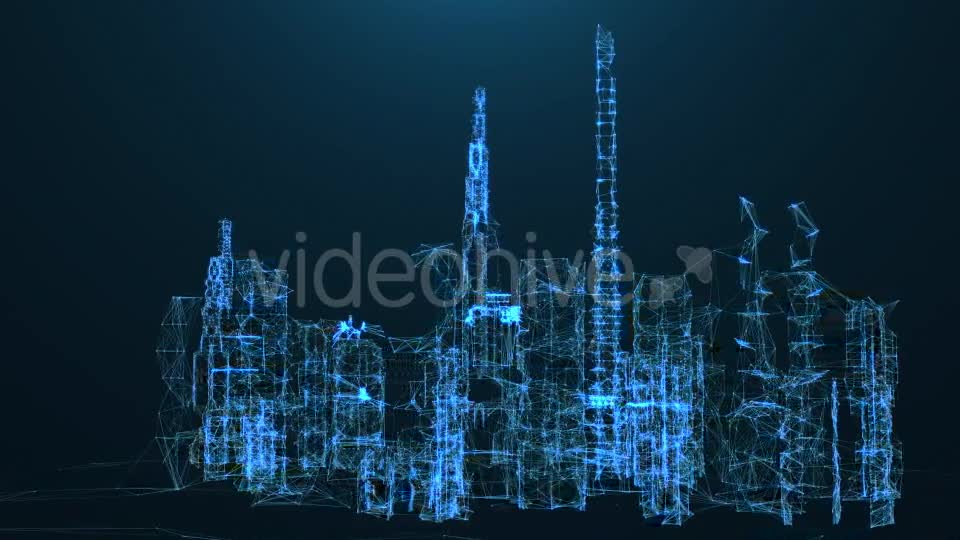 Plexus City #2 Videohive 19515242 Motion Graphics Image 10