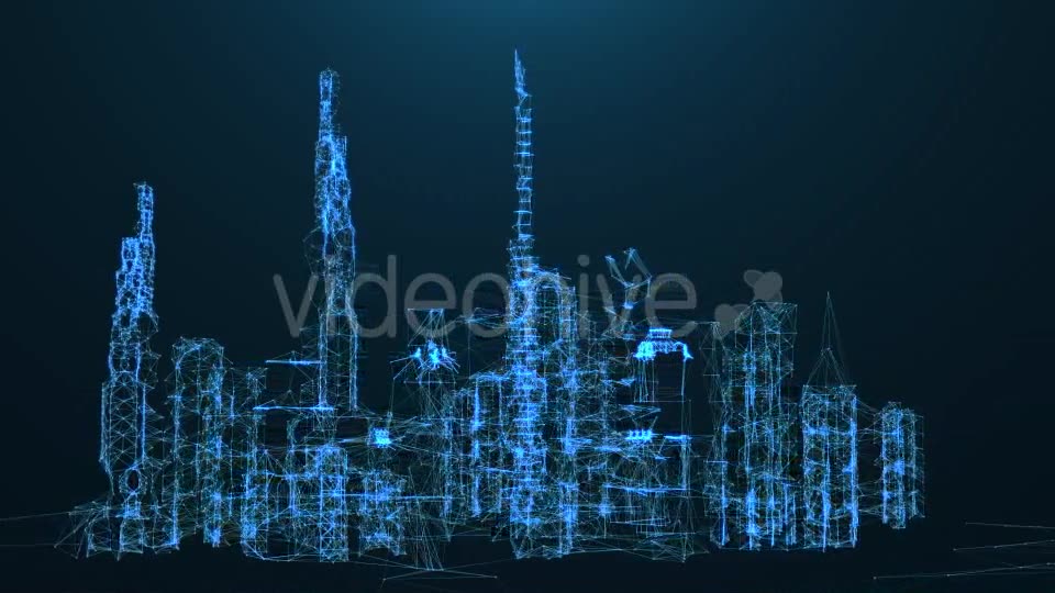 Plexus City #2 Videohive 19515242 Motion Graphics Image 2