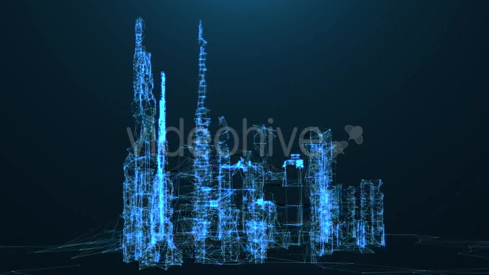 Plexus City #2 Videohive 19515242 Motion Graphics Image 3