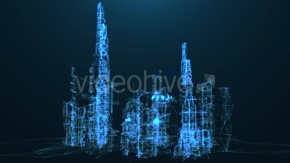Plexus City #2 Videohive 19515242 Motion Graphics Image 4
