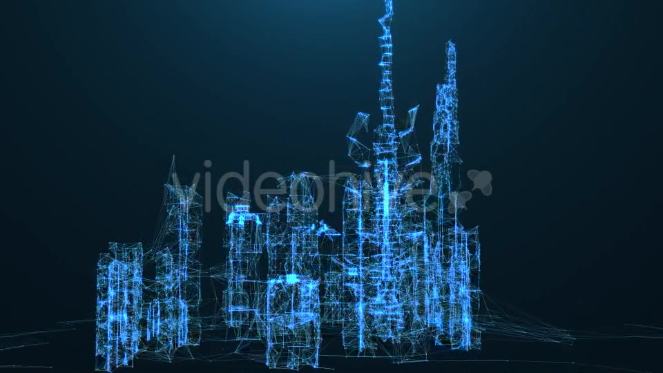 Plexus City #2 Videohive 19515242 Motion Graphics Image 8