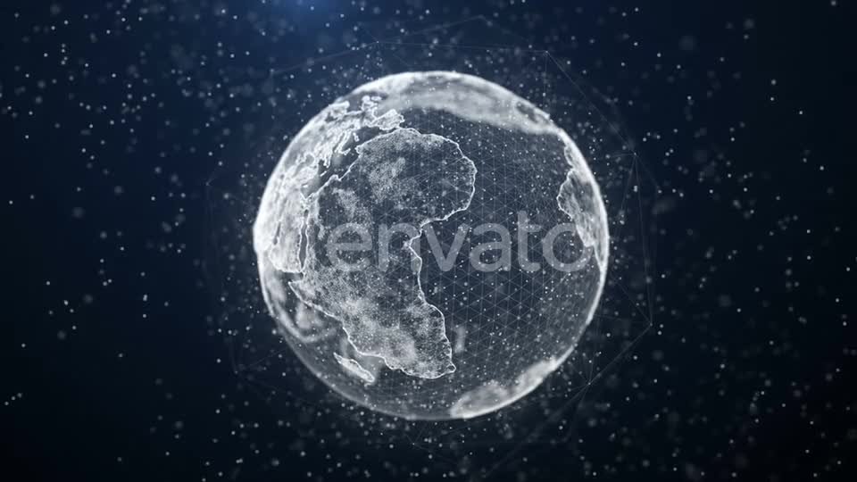 Plexus Earth Videohive 22662231 Motion Graphics Image 1