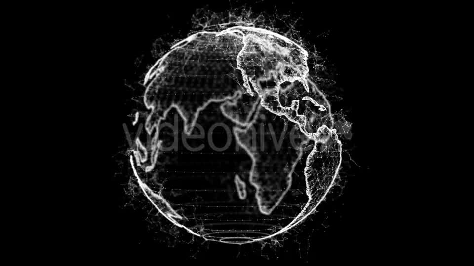 Plexus Earth Rotation #1 Videohive 19174514 Motion Graphics Image 1