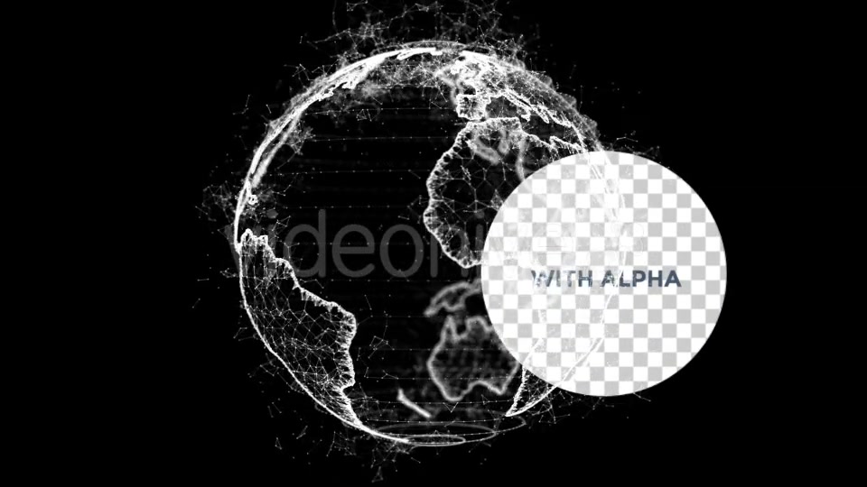 Plexus Earth Rotation #1 Videohive 19174514 Motion Graphics Image 4