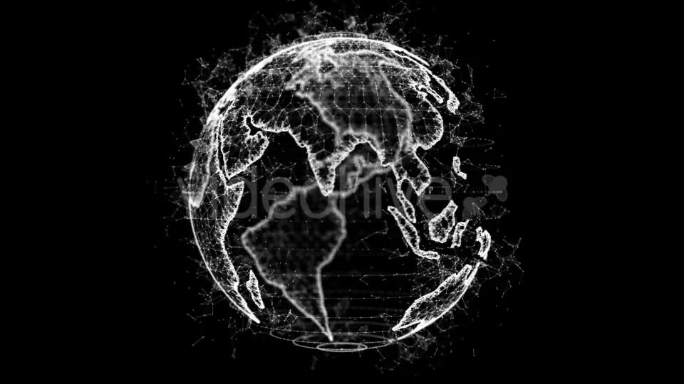 Plexus Earth Rotation #1 Videohive 19174514 Motion Graphics Image 7