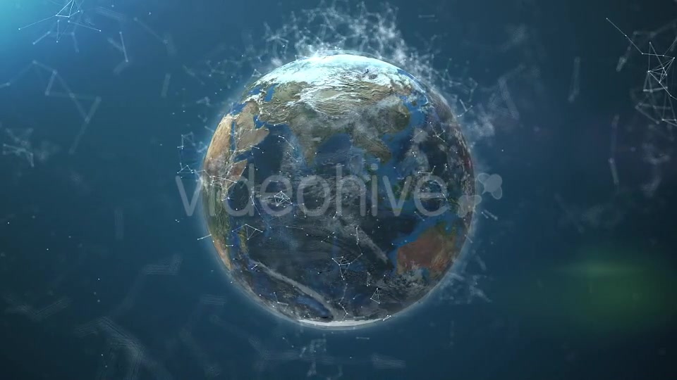 Plexus Earth Rotation #5 Videohive 19175438 Motion Graphics Image 3