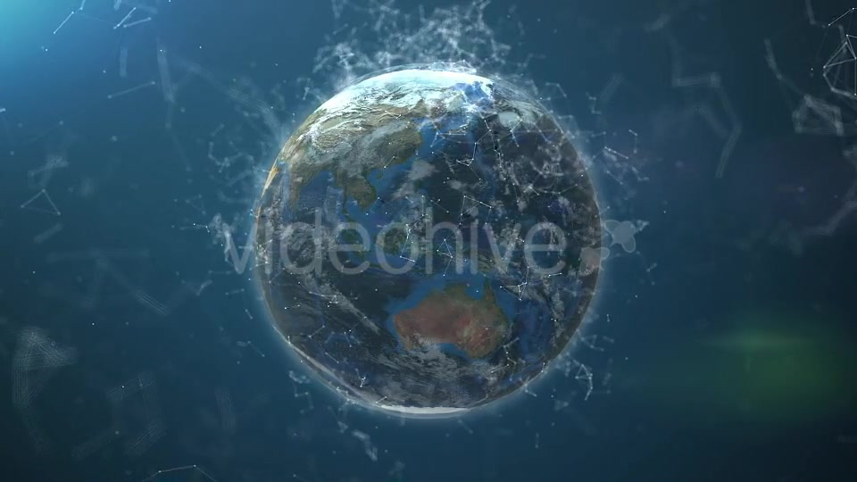 Plexus Earth Rotation #5 Videohive 19175438 Motion Graphics Image 4