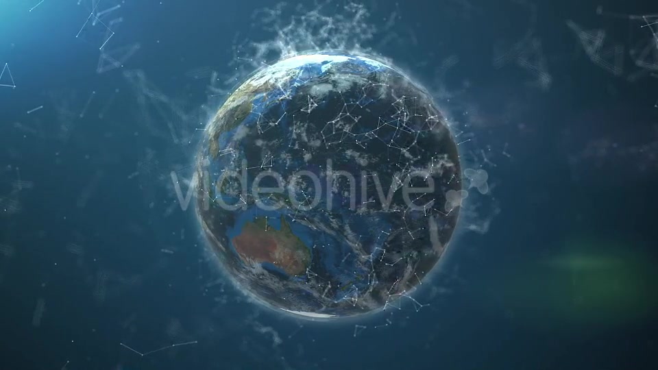 Plexus Earth Rotation #5 Videohive 19175438 Motion Graphics Image 5