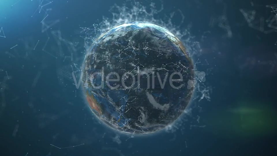 Plexus Earth Rotation #5 Videohive 19175438 Motion Graphics Image 6