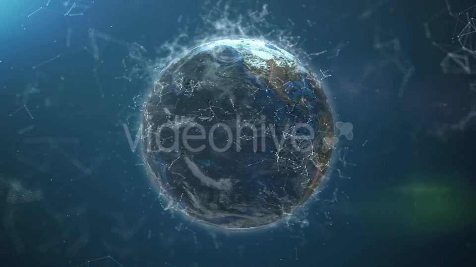 Plexus Earth Rotation #5 Videohive 19175438 Motion Graphics Image 7