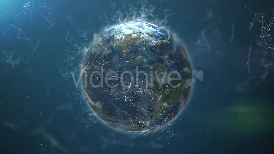 Plexus Earth Rotation #5 Videohive 19175438 Motion Graphics Image 8