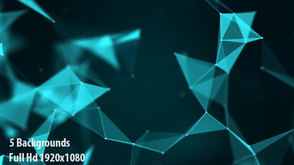 Plexus Motion Graphics Backgrounds Pack - Videohive Download 16589058