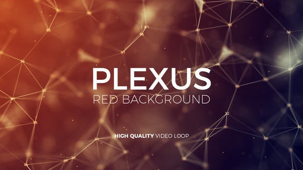 Plexus Red Background - Download Videohive 22135989