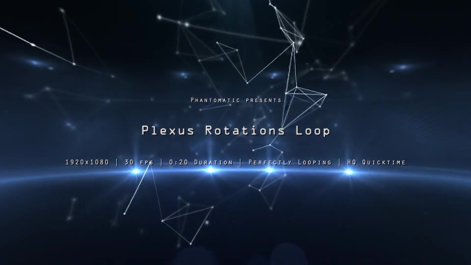 Plexus Rotations 2 Videohive 15223591 Motion Graphics Image 5
