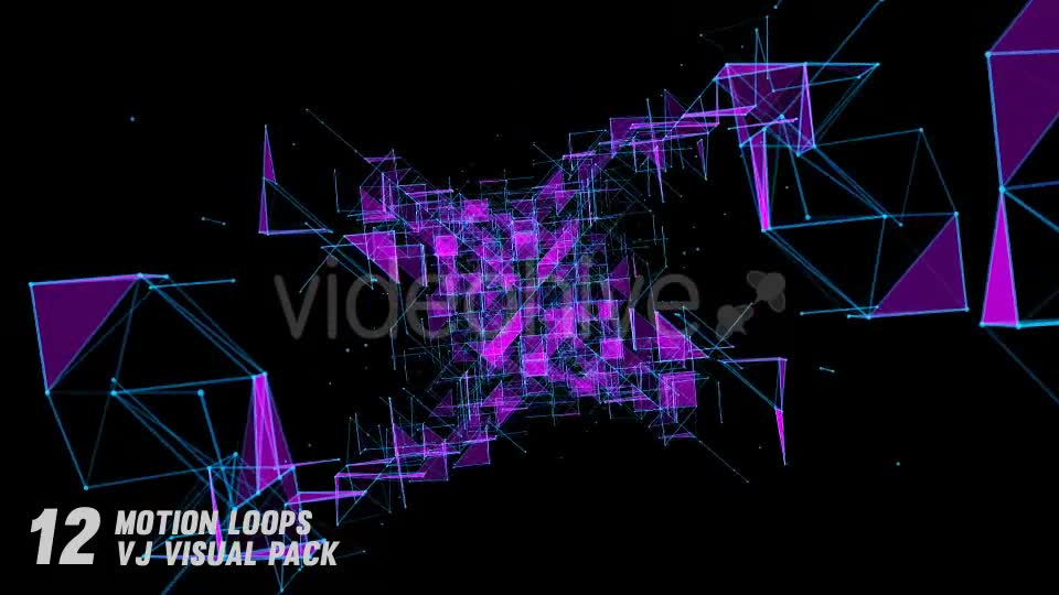 Plexus Underground VJ Loops (12 Pack) Videohive 15698615 Motion Graphics Image 1