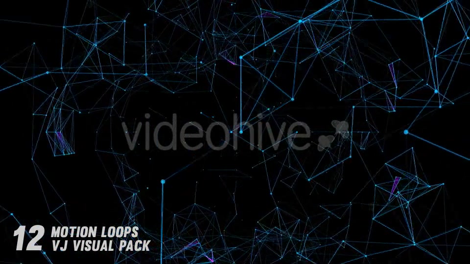 Plexus Underground VJ Loops (12 Pack) Videohive 15698615 Motion Graphics Image 11