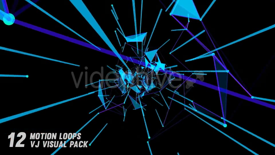 Plexus Underground VJ Loops (12 Pack) Videohive 15698615 Motion Graphics Image 12