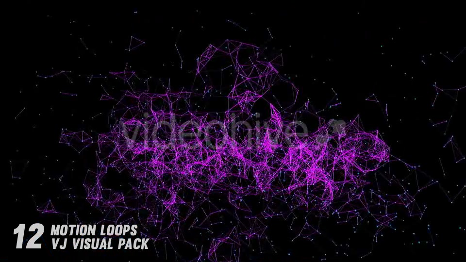Plexus Underground VJ Loops (12 Pack) Videohive 15698615 Motion Graphics Image 5