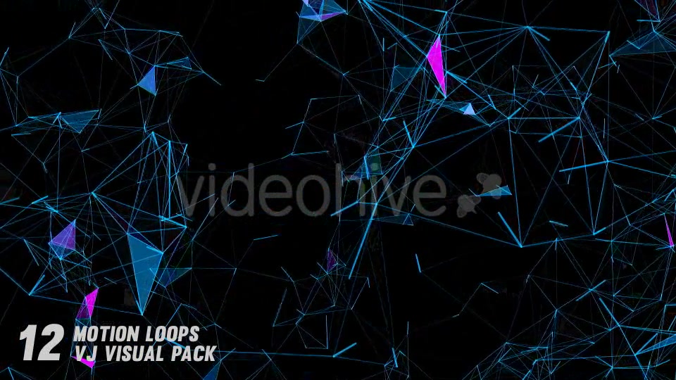 Plexus Underground VJ Loops (12 Pack) Videohive 15698615 Motion Graphics Image 6