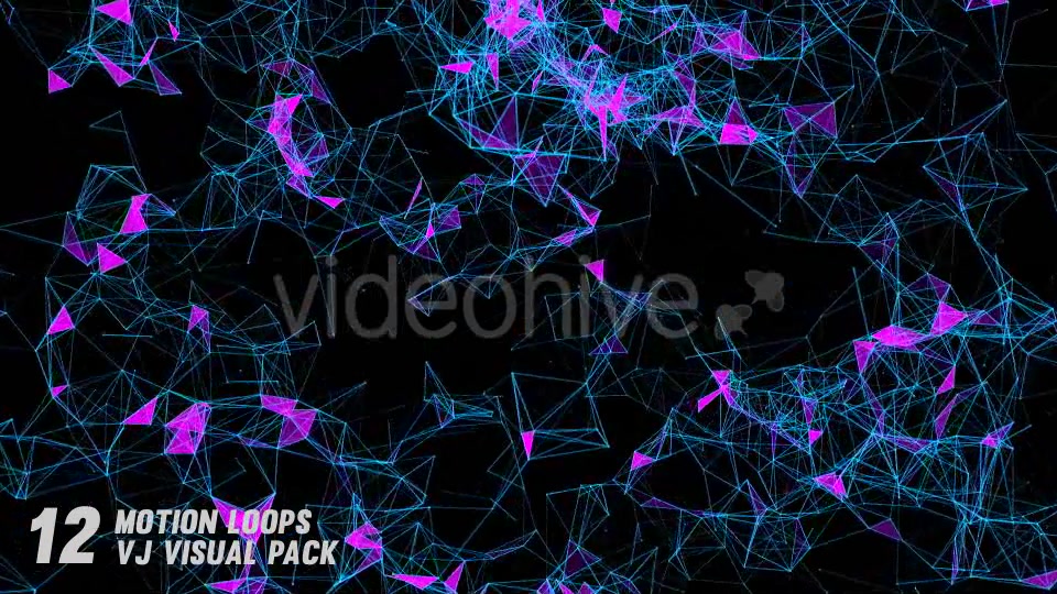 Plexus Underground VJ Loops (12 Pack) Videohive 15698615 Motion Graphics Image 7