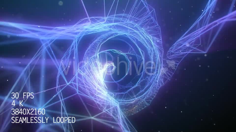 Plexus Vj Tunnel Videohive 20200180 Motion Graphics Image 1