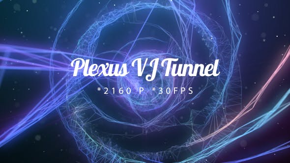 Plexus Vj Tunnel - Videohive Download 20200180