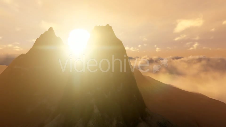 Pointed Mountains and Clouds Videohive 19594681 Motion Graphics Image 8