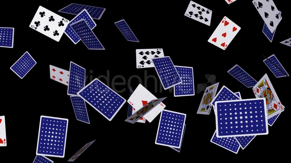 Poker Cards Flying Around Horizontal Loop Videohive 20600363 Motion Graphics Image 10