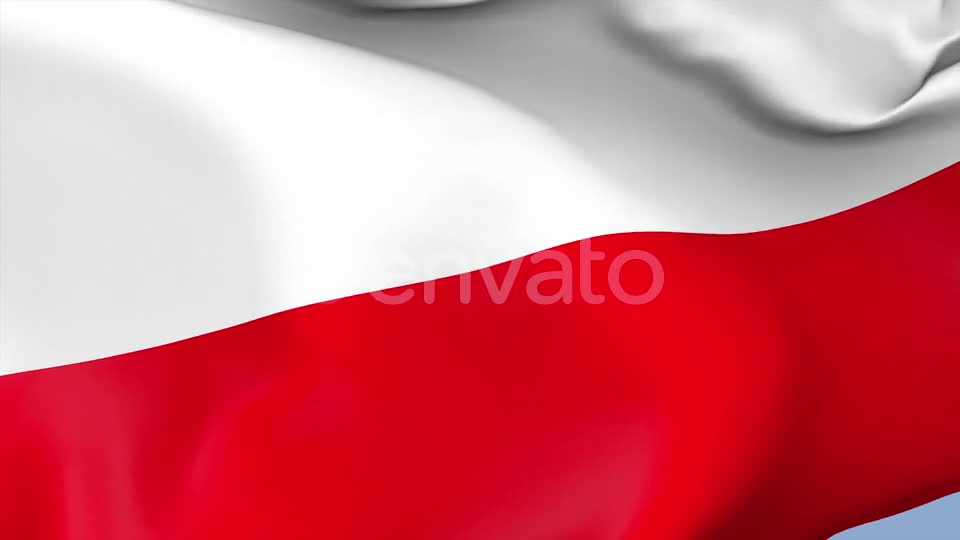 Poland Flag Videohive 23786134 Motion Graphics Image 1