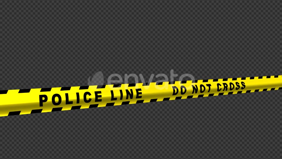 Police Line English Text Videohive 21700186 Motion Graphics Image 3