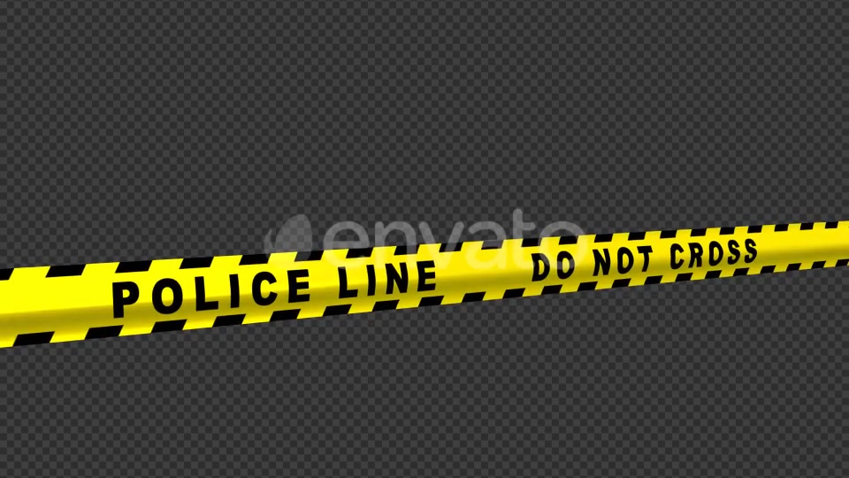 Police Line English Text Videohive 21700186 Motion Graphics Image 4