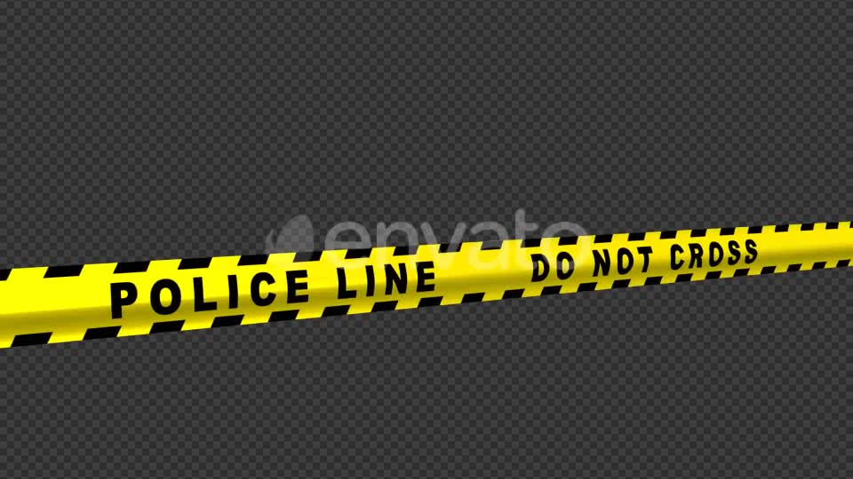 Police Line English Text Videohive 21700186 Motion Graphics Image 9