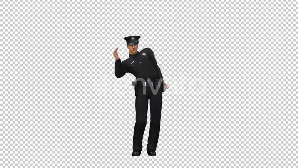 Police Officer Sexy Dance Videohive 21521476 Motion Graphics Image 1