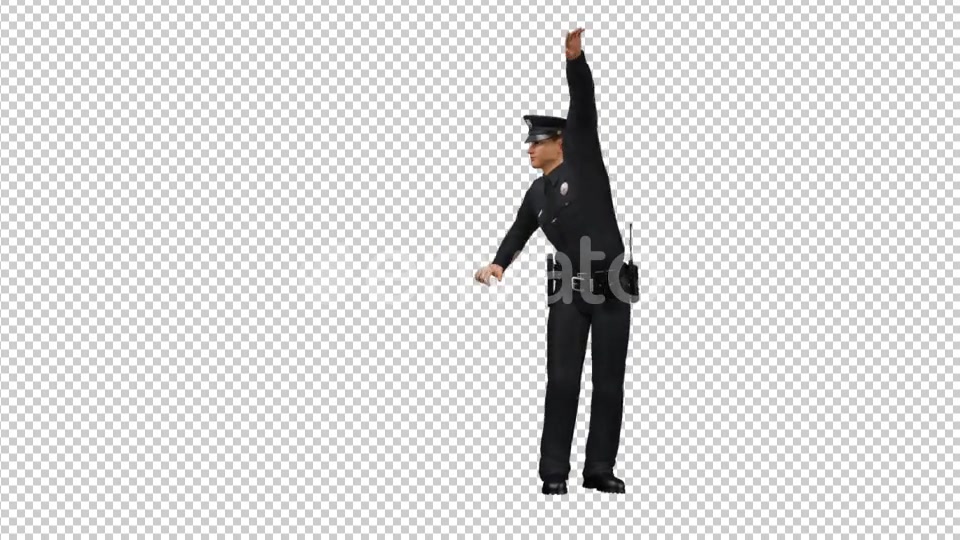 Police Officer Sexy Dance Videohive 21521476 Motion Graphics Image 4