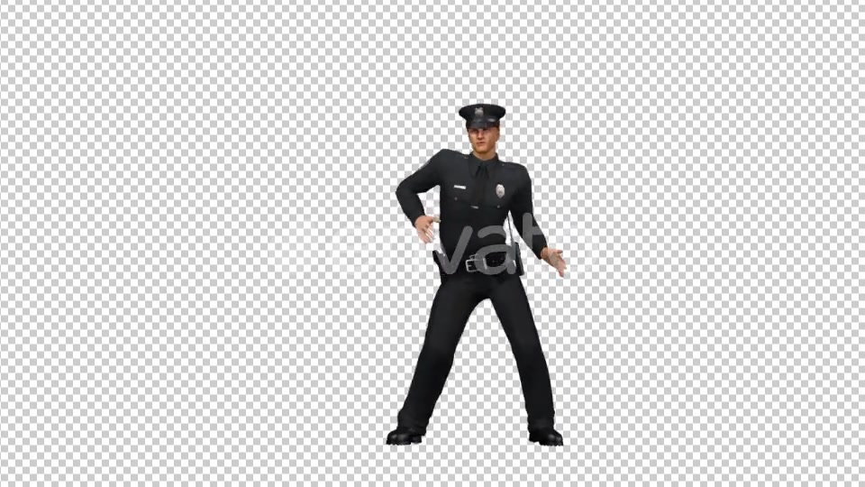 Police Officer Sexy Dance Videohive 21521476 Motion Graphics Image 5
