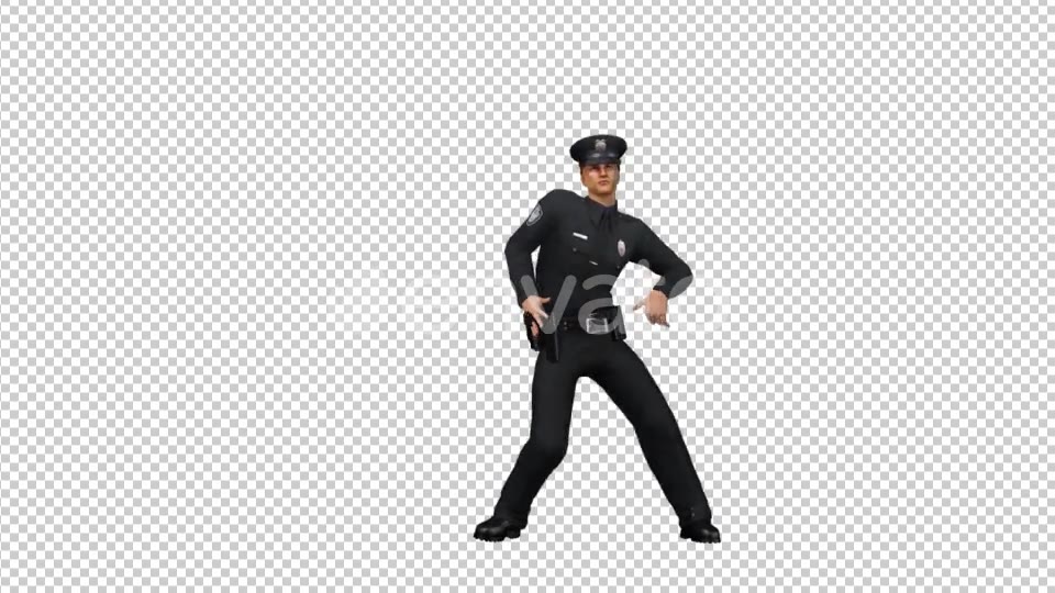 Police Officer Sexy Dance Videohive 21521476 Motion Graphics Image 6