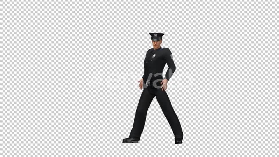 Police Officer Sexy Dance Videohive 21521476 Motion Graphics Image 7