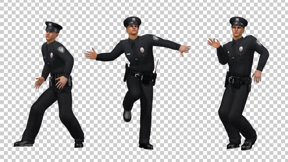 Police Officer Sexy Dance - Download 21521476 Videohive