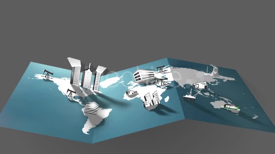 Pollution vs Energy Sustainability Videohive 9962450 Motion Graphics Image 1