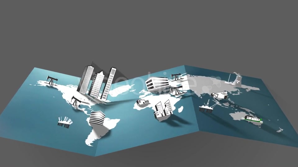 Pollution vs Energy Sustainability Videohive 9962450 Motion Graphics Image 7