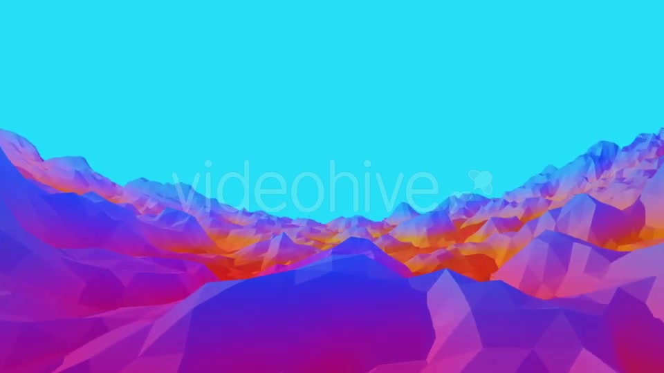 Polygon Land Loops Videohive 20482157 Motion Graphics Image 2